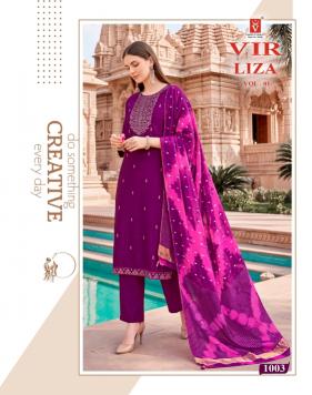 Vir liza vol 1 western kurtis wholesale